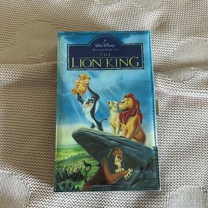 BNWT Disney Lion King Retro VHS Clutch
